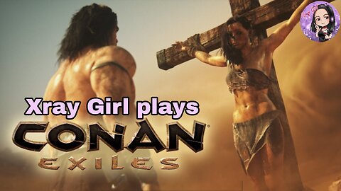 Conan Exiles: Farming and Adventures with Az, Garrett, Jayne Theory, MrPorkchop_14, and Shadiversity