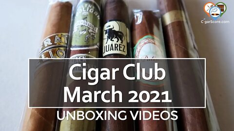 UNBOXING – Cigar Club MARCH 2021 - Worth $43.94?