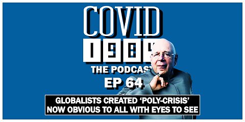 GLOBALISTS CREATED ‘POLY-CRISIS’ NOW OBVIOUS TO ALL WITH EYES TO SEE. COVID1984 PODCAST. EP 64. 07/08/23