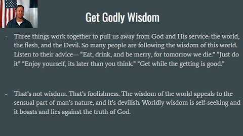 Get Godly Wisdom | NTAM | CH4 L6 | Addiction Recovery Ministry | One Step To Freedom