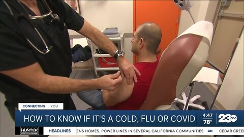 How to know if it's a cold, flu, or COVID