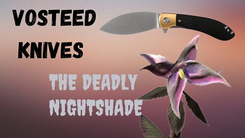 VOSTEED NIGHTSHADE | THIS IS SO AWESOME