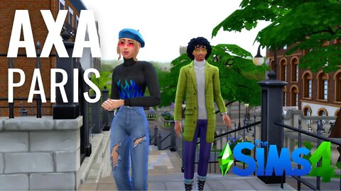 Sims 4 - AxA Paris CC Pack - CC Overview