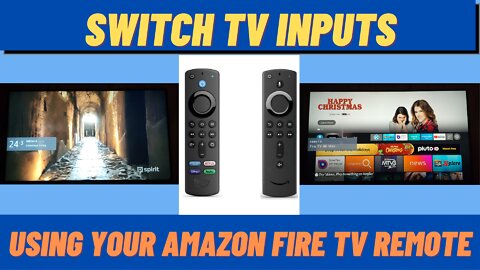 Switch TV Input with your Amazon Fire TV Remote