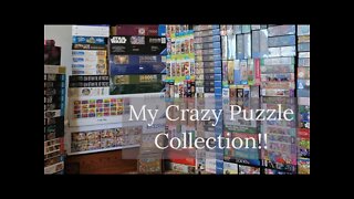 My Crazy Large Jigsaw Puzzle Collection!! Take a look at my puzzle to do pile!