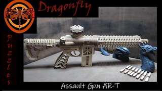 Assault Gun AR-T 3D Wooden Puzzle