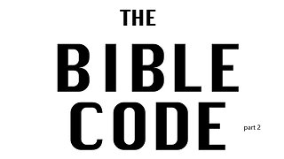 Chuck Missler - Bible Codes (pt.2) Macrocodes