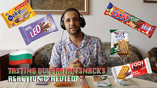 Tasting Bulgarian SNACKS! | Reaction & Review | Redo Reactions