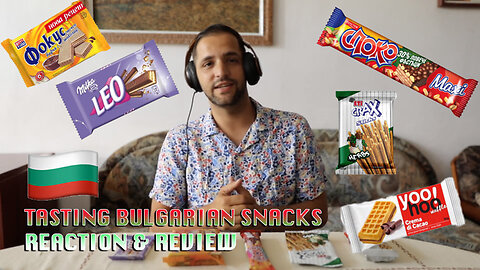 Tasting Bulgarian SNACKS! | Reaction & Review | Redo Reactions