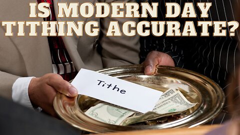THE BIBLE UNLOCKED: The Tithing Deception