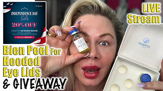 Bein Peel to Improve Hooded Eyes & GIVE AWAY, AceCosm| Code Jessica10 Saves you Money $$$