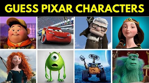 Guess the Disney Pixar Characters