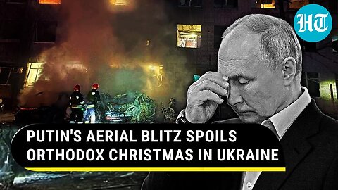 Putin Turns Orthodox Christmas Into Hell For Ukraine; Three Russian Missiles, 28 Drones Wreak Havoc