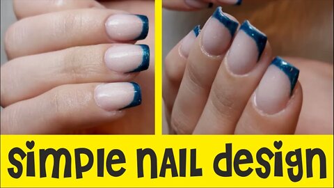 💅 Simple Nail Art Design For Short Nails 💅 Beautiful and Easy Nail Art For Beginners