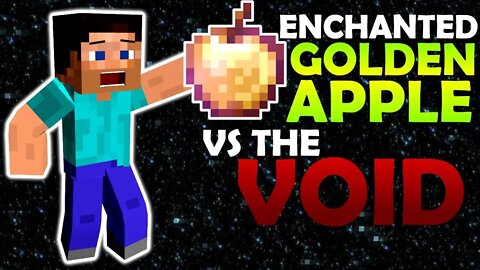 GOLDEN APPLE vs VOID - What will happen? | Minecraft Bedrock