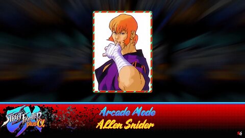 Street Fighter EX Plus Alpha: Arcade Mode - Allen Snider