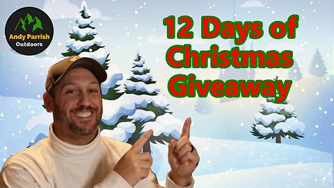 Backpacking Gear MEGA Giveaway - 12 Days of Christmas