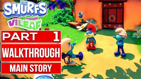 THE SMURFS MISSION VILEAF Gameplay Walkthrough (Main Story) PART 1 No Commentary