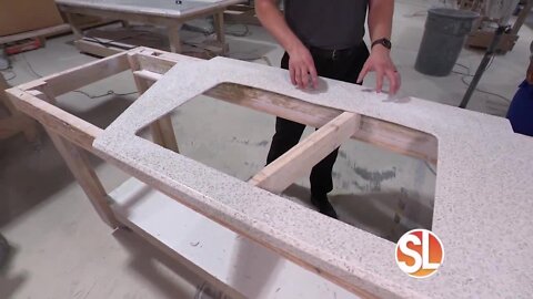 Made in AZ! We go inside Granite Transformations of Greater Phoenix to see countertop fabrication