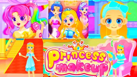 Little panda- princess Makeup and dressup- babybus game-Android gameplay