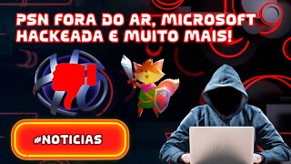 Fichas Na Mesa (26/03/2022) - PSN fora do ar, Microsoft sofre grande ataque hacker e mais!!