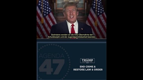 20.02.23 - PRESIDENT TRUMP: CRIME & RESTORE LAW & ORDER