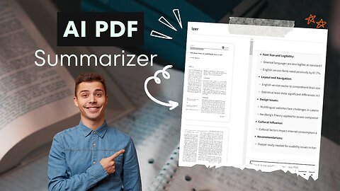 Conquer PDFs with AI! Smallpdf Summarizer Saves the Day!