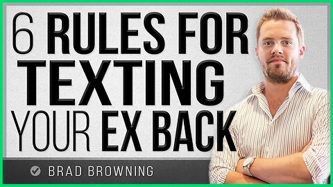 6 Rules For Texting Your Ex Back