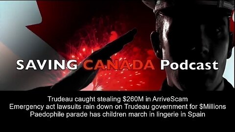 SCP257 - Trudeau caught stealing $260 Million from Canadians in ArriveScam scandal