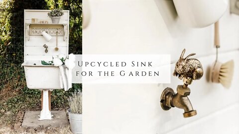 Upcycled Sink in the Garden