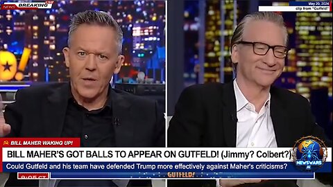 Could Gutfeld and his team have defended Trump more effectively against Bill Maher's criticisms?