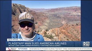 Flagstaff tour guide sues airline for wrongful arrest