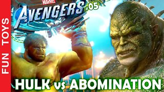 Marvel's Avengers #05 - HULK vs. ABOMINATION a batalha ÉPICA! Os dois são MONSTRUOSAMENTE fortes! 💥