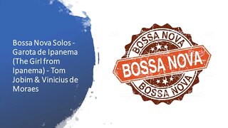 Bossa Nova Excerpts for [TRUMPET] - Garota de Ipanema (The Girl from Ipanema) - Tom Jobim & V.Moraes