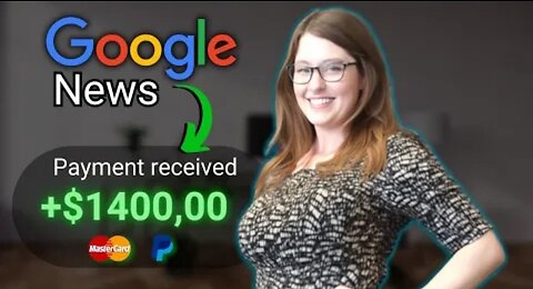 MAKE $1400 PER A DAY Using Google News (FREE) (Make money online 2023)