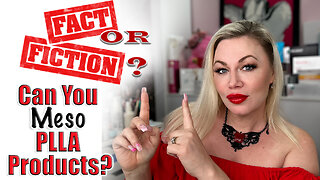 Fact or Fiction? Can you Meso PLLA Products? | Code Jessica10 Save you Money at All Approved Vendors