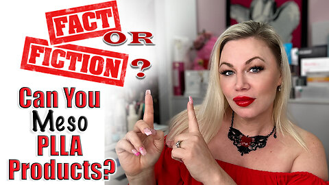 Fact or Fiction? Can you Meso PLLA Products? | Code Jessica10 Save you Money at All Approved Vendors