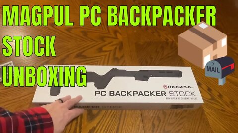 Magpul: Ruger PC Backpacker Stock - UNBOXING