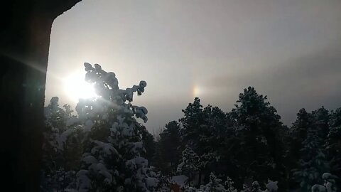 Two suns in the sky- Woodland Park, Colorado 2019