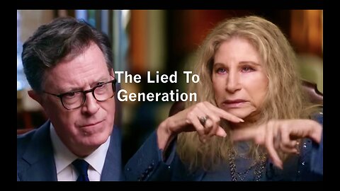 Barbra Streisand Stephen Colbert Interview James Brolin Rose Petals Elon Musk Cloning Souls Oy Vey