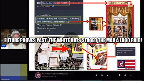 Future Proves Past: The White Hats Staged the Mar A Lago Raid!