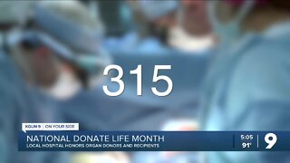 "It's a gift" Tucsonans honor Donate Life Month