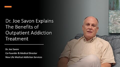 Dr. Joe Savon on Outpatient Drug Treatment