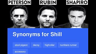 Jordan Peterson - Ben Shapiro - Avi Yemini are Shills Working for The Devil