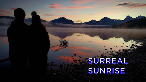 Glacier National Park Landscape Photography - Sunrise At Lake McDonald