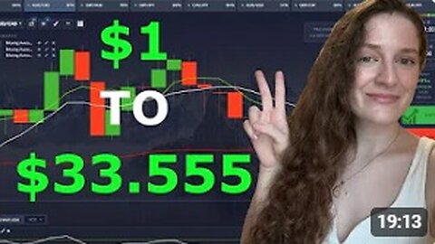 $1 to $33.555 Binary Options Trading Strategy