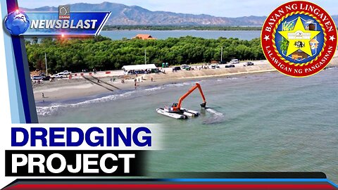 Dredging project sa Limahong Channel sa Lingayen, Pangasinan, dapat nang simulan - MGB Region 1