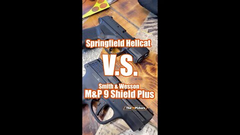 Hellcat VS Shield Plus | Battle of the Subcompacts | Vertical Video Shoot and Review