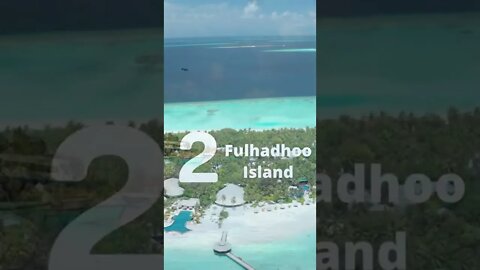 Top 3 Island to visit in Maldives #shorts