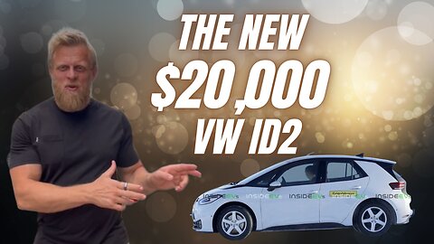 Why the NEW Volkswagen ID2 will be the best VW electric car